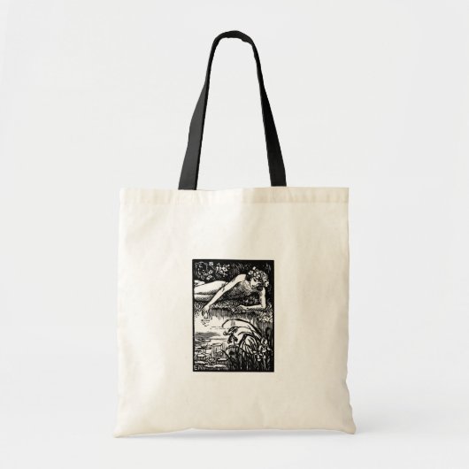 Tote Bag Vintage Narcissus Emile Alder (Devant)