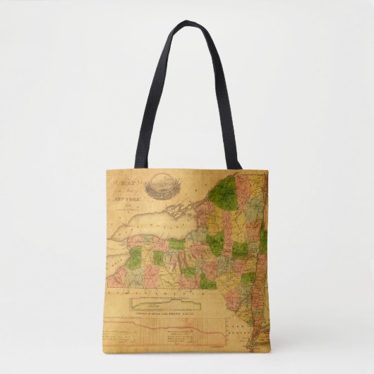 Tote Bag Vintage New York (Devant)