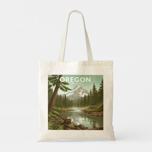 Tote Bag Vintage Oregon (Dos)