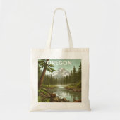 Tote Bag Vintage Oregon (Devant)