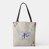 Tote Bag Vintage papillon (Dos)