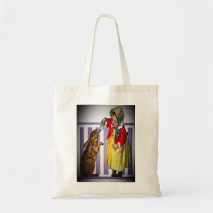 Tote Bag Vintage Pâques : nourrir un lapin, ZSSG