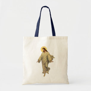 Tote Bag Vintage Religion, Jésus-Christ marche sur l'eau