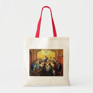 Tote Bag Vintage Religion, La Dernière Cène avec Jésus-Chri