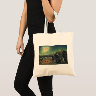 Tote Bag Vintage Religion, l'Annonciation aux Bergers