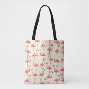 Tote Bag vintage sans soudure graphique réaliste flamand