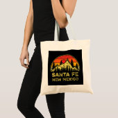 Tote Bag Vintage Santa Fe Nouveau-Mexique (Devant (produit))