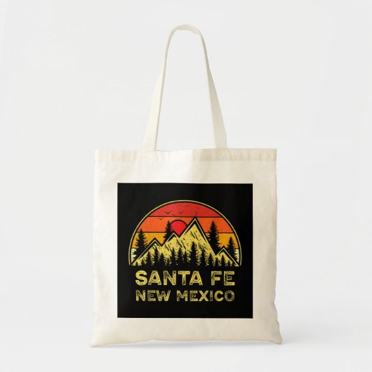 Tote Bag Vintage Santa Fe Nouveau-Mexique (Devant)