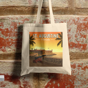 Tote Bag Vintage St Augustine Floride
