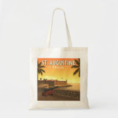 Tote Bag Vintage St Augustine Floride (Devant)