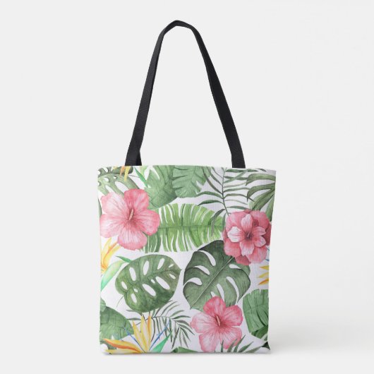 Tote Bag Vintage tropical (Dos)