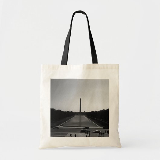 Tote Bag Vintage USA Washington Monument (Devant)