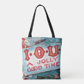 Tote Bag Vintage Vices Party, Jeu Boire Fumer (Dos)