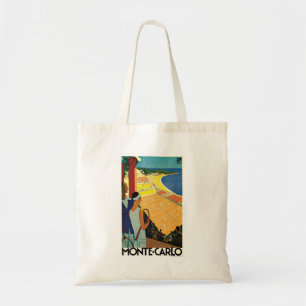 Tote Bag Vintage voyage de Monte Carlo Monaco