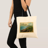 Tote Bag Vintage voyage du parc national Acadia (Devant (produit))