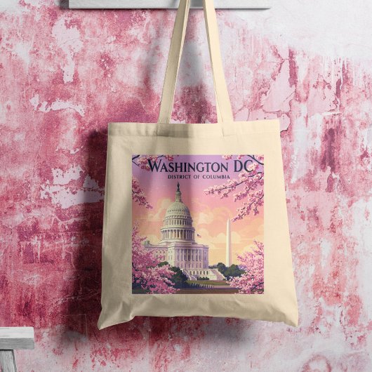 Tote Bag Vintage Washington D.C.