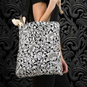 Tote Bag Vintage William Morris Motif de textiles décoratif