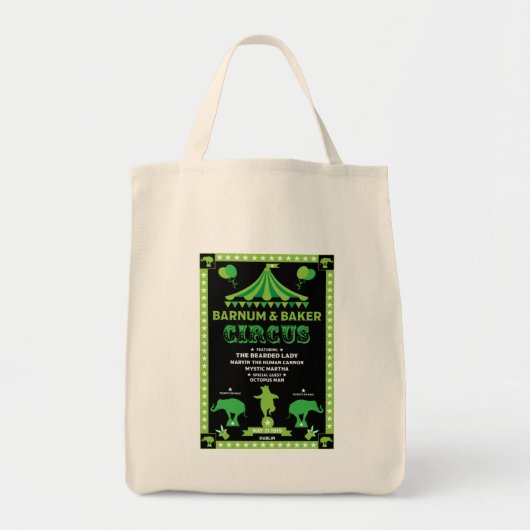 Tote Bag Vintages originaux inspirés Cirque (Devant)