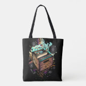 Tote Bag Vinyl Crate (Dos)