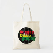 Tote Bag Vinyle de discographie de reggae (Devant)