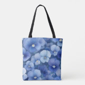 Tote Bag Viola blue (Dos)
