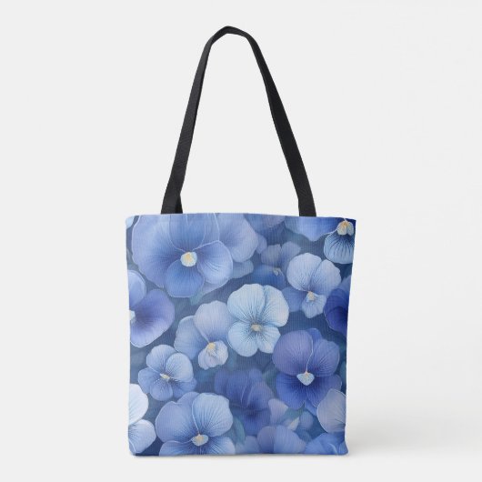Tote Bag Viola blue (Dos)