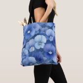 Tote Bag Viola blue (De près)