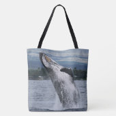 Tote Bag Violation de baleine de Humback (Dos)