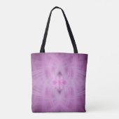 Tote Bag VIOLET - Art fractal - (Dos)