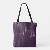 Tote Bag Violet Bokeh Circles : Belle illustration (Dos)