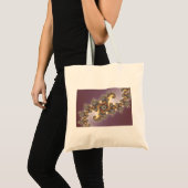 Tote Bag Violet - Fractal (Devant (produit))