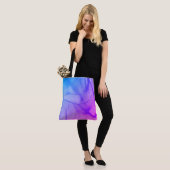 Tote Bag Violet stratifié (Sur le modèle)