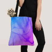 Tote Bag Violet stratifié (De près)