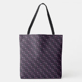 Tote Bag Violet, Turquoise et vert (Devant)