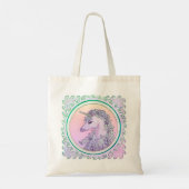 Tote Bag Violet Unicorn (Dos)