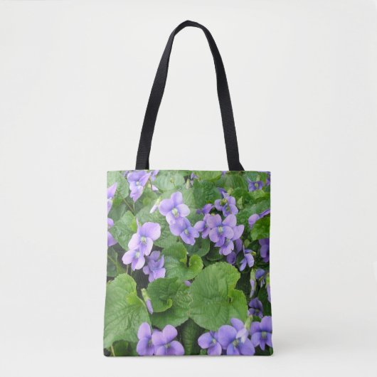 Tote Bag Violets (Devant)