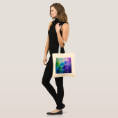 Tote Bag Violets colorés (Devant (modèle))