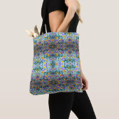 Tote Bag Violets Et Lampes (De près)
