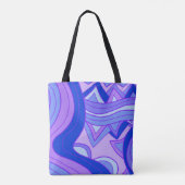 Tote Bag Violets Groovy (Dos)