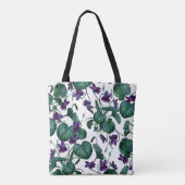 Tote Bag Violettes (Dos)