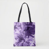 Tote Bag Violettes monochromes (Devant)