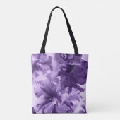 Tote Bag Violettes monochromes (Dos)