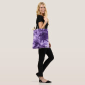 Tote Bag Violettes monochromes (Sur le modèle)