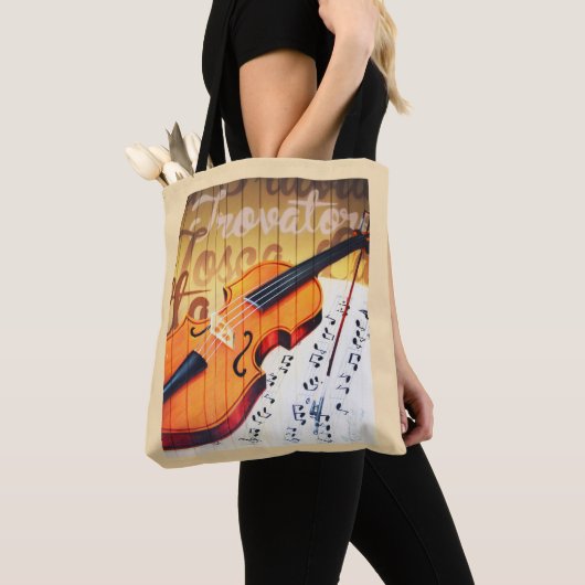 Tote Bag Violon (De près)