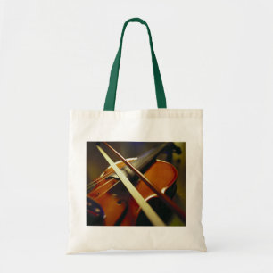 Tote Bag Violon et plan rapproché 1 d'arc
