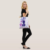 Tote Bag Violon Flutter Fourre-tout avec votre propre nom (Sur le modèle)