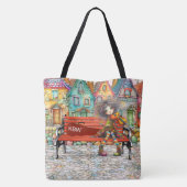 Tote Bag Violon Quintessence - REGARDEZ-VOUS ! (Dos)
