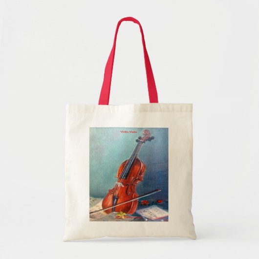Tote Bag Violon/Violon (Devant)