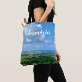 Tote Bag Virgin Islands St. Croix Sandy Point Personnaliser (De près)