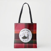 Tote Bag Virgin Islands USVI Madras Plaid St Croix VI (Devant)